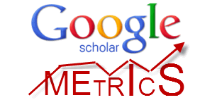 Logo google scholar metrics