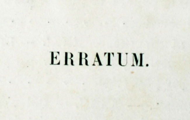 How to write an erratum