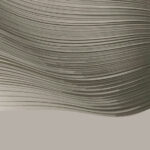 Fotografia de linhas abstratas em tons neutros.